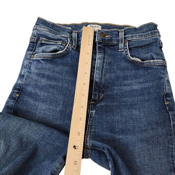 Talula x Agolde Jeans Womens 27 Blue Sky High Skinny Stretch Aritizia Pockets - Picture 10 of 11